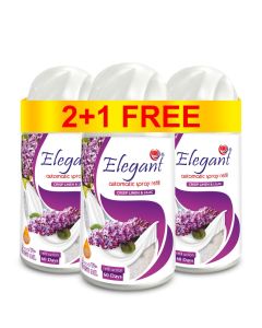 3 Piece Crisp Linen and Lilac Automatic Refill Spray Set 250ml