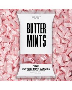 Candy Envy Pink Wrapped Buttermints 13 oz Bag 100 Individually Wrapped Candy Mints