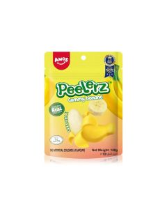 Amos Peelerz Gummy Banana Flavored Candy- 120gms