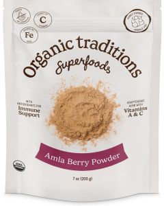 Amla Berry Powder 200g / With Vitamin A, C & Rich In Antioxidants, / Supports Immune Health & Reduce Inflammation, 7 oz