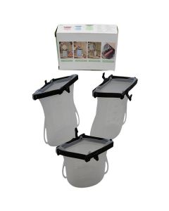 Yanmai 3-Piece Reusable Silicone Food Storage Bags - Leakproof, BPA-Free, Flat Bottom Freezer & Snack Bags - Microwave & Dishwasher Safe