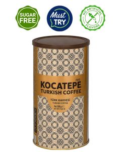 KOCATEPE TURKISH COFFEE - High Quality Traditional Turkish Coffee - 500g Foil Pack Medium Roasted Arabic Coffee Since 1949