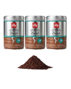 Arabica Selection Brasile Ground Coffee 250g (Pack of 3)