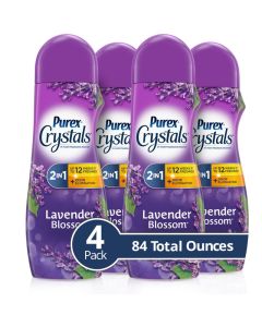 Purex Crystals inWash Fragrance and Scent Booster Lavender Blossom 21 Ounce 4 Count