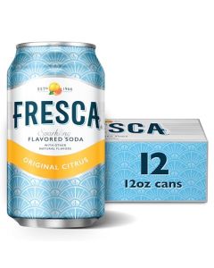 Fresca Citrus Soda 12 Ounce Pack of 12