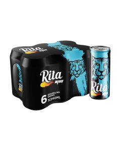 Blue Energy Flavoured Sparkling Soft Drink Cans