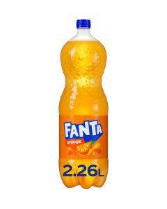 Orange Soft Drink Bottle