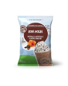 Big Train Kona Mocha Blended Ice Coffee Beverage Mix 35 Pound Pack of 1