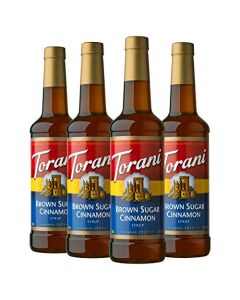 Torani Syrup Brown Sugar Cinnamon 254 Ounces Pack of 4