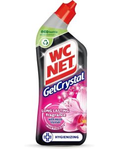 Gel Crystal Pink Flowers Stain Remover Cleaner For Toilet Anti Limescale And Sanitizer 750 ML