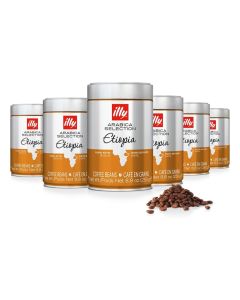 Arabica Selection Etiopia Whole Beans 250g (Pack of 6)