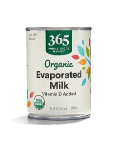 365 by Whole Foods Market Organic Evaporated Milk 12 oz