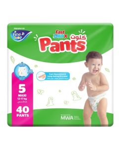 Fine Baby Instant Dry Pants Size 5 Maxi 12-17kg