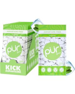 PUR Coolmint Aspartame Free Chewing Gum