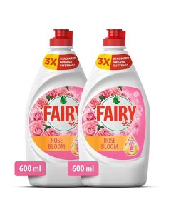 Rose Bloom Dishwash Liquid 2x600ml Pack of 2