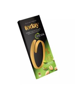 Today Stevia Dark Chocolate with Pistachio- 65gms