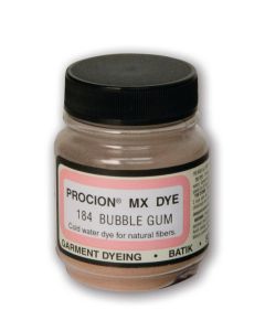 Jacquard Procion MX Tie Dye Powder Bubble Gum 23 Ounce Jar for Fabric and Clothing Permanent and Washfast