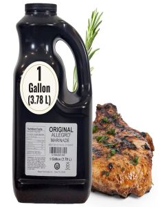 ALLEGRO - The Marinate Everything Marinades / Perfect Marinades for Meat & Veggies / Marinade for Grilling, Roasting & Cooking / Kosher & Gluten Free / 128 Oz (Pack of 1) - Original