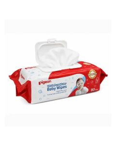 Pigeon 100% Pure Water Baby Wipes - 80 Wipes