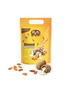 Almond Wafer Stick 250g / Almond Cream Wafer Coated with Milk Chocolate & Crushed Almonds