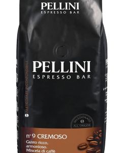 Pellini No.9 Cremoso Roasted Coffee Beans 1kg