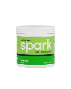 AdvoCare Spark Energy Drink Mix Vitamin Amino Acid Supplement Supports Energy Focus Portable Immune Support SugarFree Limeade 105 Oz