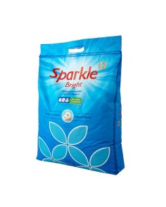 Sparkle Bright Laundry Detergent Powder-10 Kg, Removes Tough Stains In 1 Wash, Fast Dissolving Chlorine-free Formula, No Colour Transfer After Repeated Wash, Long-lasting Fragrance, For All Fabrics