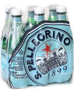 S. Pellegrino Natural Carbonated Mineral Water - 24 x 500 ml