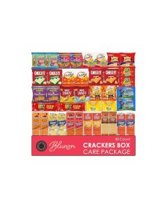 Crackers Variety Pack Individually Wrapped Assortment Sampler Bulk Care Package Gift Box Snack Pack 40 Count