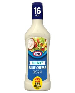 Kraft Chunky Blue Cheese Dressing (16 oz Bottle)
