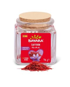 SAFFRON GLASS JAR 1G