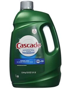 Cascade Advanced Power Liquid Machine Dishwasher Detergent with Dawn 125Fl Oz Plastic Bottle 125 Fl Oz