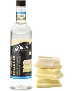 DaVinci Gourmet Sugar-Free White Chocolate Syrup, 25.4 Fl Oz (750 mL)