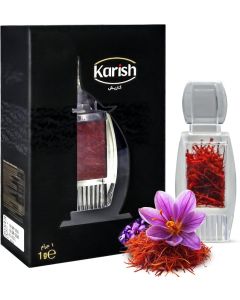 Karish Saffron Super Negin Grade 1 – Premium Aromatic Spice, 1g – Authentic, Pure