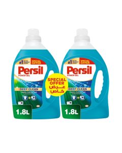Power Gel Liquid Laundry Detergent Low Foam Twin Pack