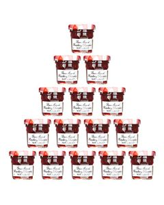 Bonne Maman Raspberry Mix Preserve 70 Mini Jars 1 oz x 15 pcs Kosher