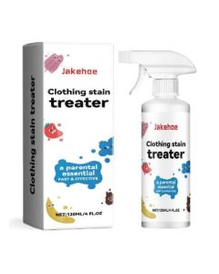 Stain Remover Spray 120ML Stain Treater for Laundry, Laundry Stain Remover Spot Cleaner for Food, Grease, Oil Paint Blood and Pet Stains, Coffee Off From Laundry, Underwear, Fabric (1 Bottle)