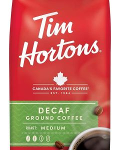 Tim Hortons Decaffeinated Ground Coffee - 12 Ounce