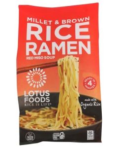 Lotus Foods Organic Ramen Miso Soup MixMillet Brown28 oz