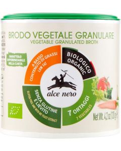 Alce Nero Organic Vegetable Granulated Broth - 4.2 oz (120 g)