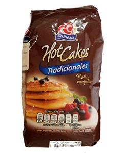 Gamesa Mexican Hot Cakes Pancake Mix Wheat flour prepared and fortified to cook delicious and fluffy hot cakes 1 bag 800grs