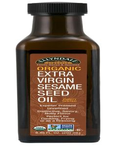 Ellyndale, Organic Extra Virgin Sesame Seed Oil, 8.45 Fl Oz