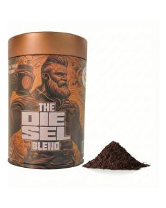 The Diesel Blend – Power Coffee, 250g Ground Aluminum Tin, Extra Strong Italian Roast from Dubai, Up to 25× Stronger Than Regular Coffee or Energy Drinks, All-Natural High-Caffeine Boost, No Additives