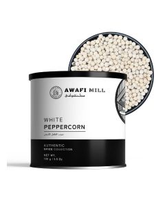 AWAFI MILL White Peppercorns 100g / Safed Mirch / Piper nigrum