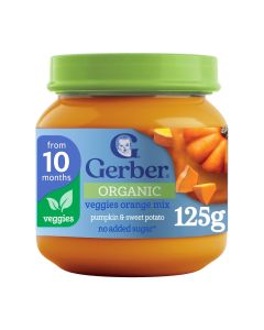 Organic Baby Food Pumpkin & Sweet Potatoes Jar